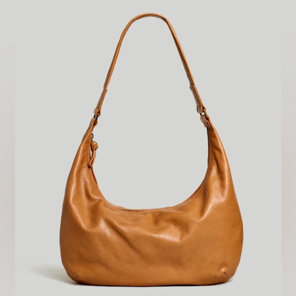 Leather Madewell Piazza Slouch Small Purse